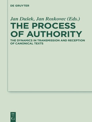 cover image of The Process of Authority